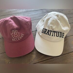 New Spiritual Gangster set of 2 hats.
